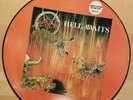 SLAYER HELL AWAITS PICTURE DISC ORIG 1985 NUMBERED METAL BLADE COMBAT METAL
