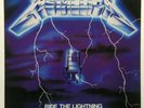 METALLICA - Ride The Lightning (1984) Vinyl, LP Elektra 60396-1 2nd press