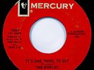 THE RIDDLES-Sweets For My Sweet & It's One Thing-Rare Mod Garage 45-MERCURY