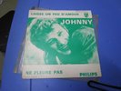 johnny hallyday vinyle 45t juke box laisse un peu d'amour ne pleure pas original