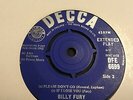 BILLY FURY   - NO 2  - DECCA EP  - NO PIC SLEEVE
