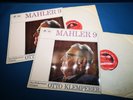 COLUMBIA SAX 5281-2 *S/C* 1ST *KLEMPERER* MAHLER SYMPHONY NO.9* 2 LP SET* NM @