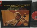 ASD 2764 Elgar & Delius Cello Concertos Jacqueline Du Pre B&W Dog