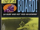 VARIOUS: Get A Board  16 Surf & Hot Rod Ho-downs LP Sealed Oldies
