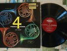 Mat Mathews LP 4 French Horns Plus rhythm 1957 Jazz Stereo Joe Puma VG+/M-
