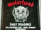 MOTORHEAD  “Vault Treasures” Bonn /GERMANY, December 1996, Color Vinyl 2LP, NEW