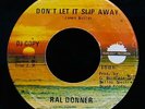 RAL DONNER ? Don't Let It Slip Away ? Rare Northern Soul Promo 45 SUNLIGHT #1006
