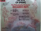 STRAVINSKY. The Rite of Spring. LP. EMI. ASD 3807. Philadelphia Orch. Muti.