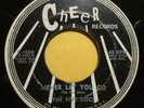 THE FIVE DISCS Never Let You Go b/w That Was The Time DOO WOP 45 Cheer 1000 blk