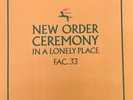 New Order-Ceremony-Original 1981 Vinyl single (Italy), Factory, mint