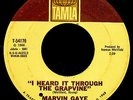 MARVIN GAYE-Rare Mispelled Label-I Heard It Through The Grapevine 45-TAMLA 54176