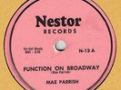RHYTHM 'N BLUES 78 : MAE PARRISH ON NESTOR RECORDS N-13