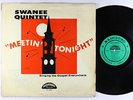 Swanee Quintet - Meetin' Tonight LP - Nashboro - Black Gospel