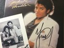Michael Jackson - Thriller Vinyl LP , signiert