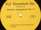 DJ Essentials Inc. - REMIXES ANONYMOUS VOL.1 EX 12