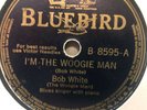 BOB WHITE BLUEBIRD 8595 BLUES 78 RPM E-/V+