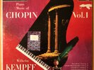 WILHEM KEMPFF Chopin Vol 1 UK LONDON CS 6040 BB FFSS  LP RARE EXCELLENT