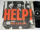 Very rare The Beatles single 45 Help  Parlophone R 5305 Sweden VG++/VG++