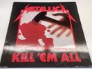 Metallica Kill ‘em All Vinyl LP 1st Press A1 B1 MFN 7 Beige Labels Ex/Ex RARE