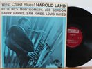 Harold Land LP “West Coast Blues”   Jazzland 20   VG+ Mono   Wes Montgomery