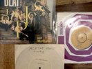 3  alte Singles CATS EYES  RAY STRATTON(Acetat,einseitig) MEFISTO  and OLYMPICS
