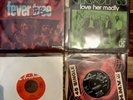 4 alte Singles HAMILTON KING  GERMAN BLUE FLAMES  DOORS  FEVER TREE