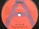 RARE AUSSIE/UK PROMO PAUL McCARTNEY & WINGS*HI, HI, HI *7