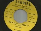 R&B ROCKER + DOOWOP - PATTY ROSS - ROCK IT DAVY ROCK IT -HEAR -1955 AARDELL