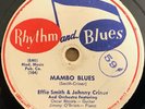 78 rpm RARE Effie Smith-Mambo Blues/Rack Em Back Rhythm & Blues 103 Oscar Moore