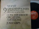 JOSEF KRIPS / MOZART 9 great symphonies  / PHILIPS
