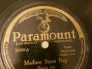 Banjo Joe Blind Blake Madison Street Rag Paramount 78. Pre War Blues