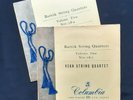 BARTOK String Quartets 1-4 vols 1 & 2 Sandor Vegh Q.-Columbia 33CX 1267 Ex+/Ex+