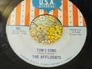 Rare Mod Garage Soul Ripper 45 The Affluents Get Ready / Tom's Song U.S.A. HEAR