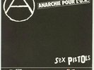 SEX PISTOLS 1979 FRENCH 7” Single ANARCHIE POUR L' UK Anarchy In The UK punk