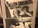 2Lps ALLEN GINSBERG  FIRST BLUES w/ BOB DYLAN 1983 orig w/ PR & newspaper NM