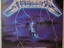 METALLICA Ride The Lightning 1984 Metal LP Album 60396-1 USA Elektra VG+/VG/EX