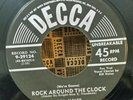 Bill Haley and His Comets Decca 9-29124 (WE'RE GONNA) ROCK AROUND THE CLOCK (45)