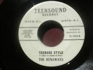 THE RUNAWAYS Teenage Style TEENSOUND DOO WOP PROMO 45 Kangaroo Hop TEEN LISTEN