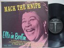 ELLA FITZGERALD - Mack the Knife - Ella in Berlin LP (RARE MONO Press on VERVE)
