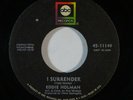 Crossover Soul 45 EDDIE HOLMAN I Surrender/I Love You on ABC