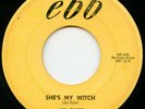 KIP TYLER on Ebb —SHE'S MY WITCH— rockabilly 45 | ORIG | LISTEN