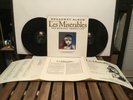 Les Miserables The Musical Sensation Broadway Album 2 LP Record W/ Lyric Insert
