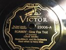 78 Rpm; HENRY ALLEN JR. AND HIS ORCH; Roamin' & Patrol Wagon Blues  V-23006