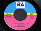 Powerhouse   Doctor Maximum Joy / OST   Blue Ash OH bonehead hard rock 45 HEAR