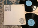 THE BAND   LIVE AT THE HOLLYWOOD BOWL 2 LP   7-10-70   RUBBER DUBBER 70-006
