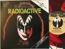 KISS Gene Simmons Radioactive UK Sleeve Red Vinyl Mint Casablanca P/S 7