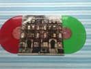 LED ZEPPELIN. PHYSICAL GRAFFITI.RED GREEN MARBLED VINYLS. EX ALL.