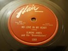 Elmore James & his Broomdusters Happy Heart bw No Love In My Heart 78 Flair 1069