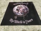 MOTORHEAD - THE WORLD IS YOURS LP - ORIGINAL ISSUE UDR0003LP 2010 MINT CONDITION
