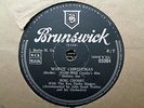 BING CROSBY - White Christmas / Let's Start The New Year Right 78 rpm disc A+++